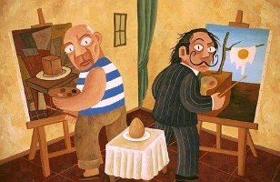 tojás Dali és más copy
